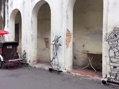 -槟城街头艺术街区