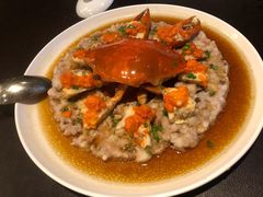 和乐蟹蒸手剁肉饼-广州文华东方酒店·江-由辉师傅主理