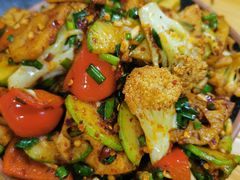 素菜拼盘-86烧烤 | 江湖菜(石人总店)