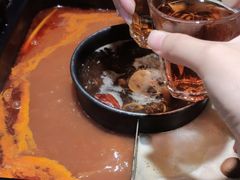 菌汤-老牌坊云南鱼豆花火锅(哈西万达店)