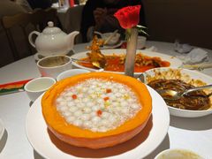 南瓜酒酿圆子-玫瑰厅上海菜(兴国路店)