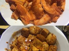 五花肉和鱼豆腐-马路牙子地桌烤肉(工体店)