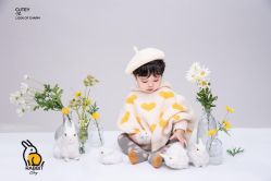 -海岸风光儿童摄影