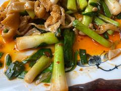 羊肚炒大蒜-蔡阿水羊肉店