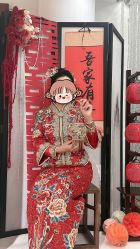 -懿沉香中式嫁衣礼服秀禾服龙凤褂马来褂旗袍总店