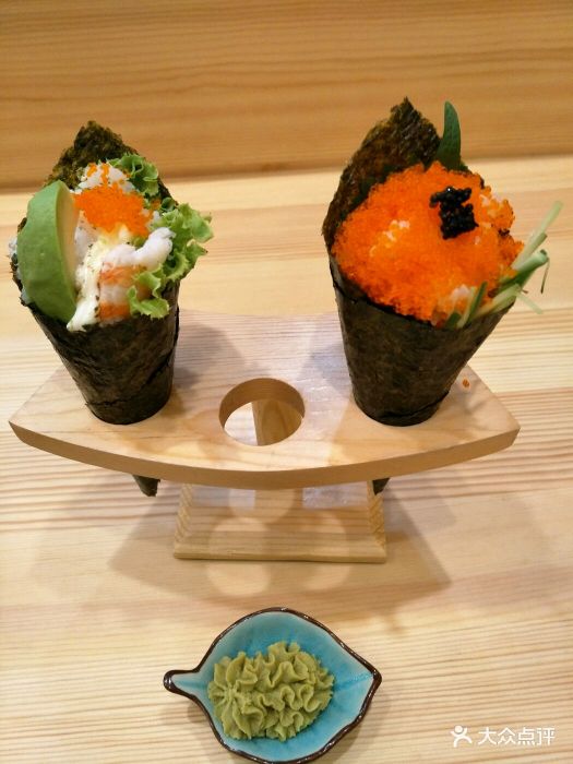 山井自慢日料飞鱼籽手卷图片 - 第273张