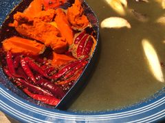 重庆原始红油现炒锅底-王歘歘·chuǎ火锅(五道营店)