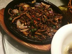 铁板鱿鱼-渝味川菜(夜宵航母店)