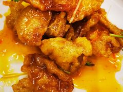 特色锅包肉-闯关东东北农家菜(崂山石老人店)