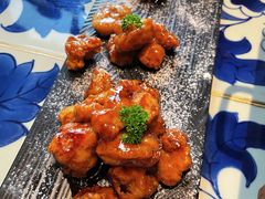 雪花糖醋里脊-绿茶餐厅(王府井永宁门店)