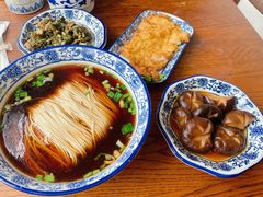 现炸大排-孙盛兴奥灶面馆·蟹黄面·三虾面(山塘街总店)
