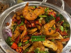 -老兰家传统烧烤炒菜泡馍(小南门店)