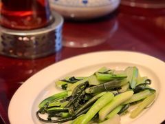 清炒红菜苔-万豪中餐厅·粤菜·北京粤财JW万豪酒店