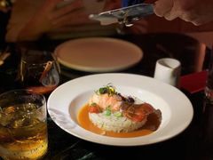 龙虾烩饭-wann lounge 低温慢煮牛排·清吧