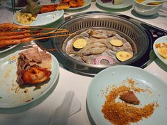 -绿岛港轩海鲜烤肉涮锅自助餐厅