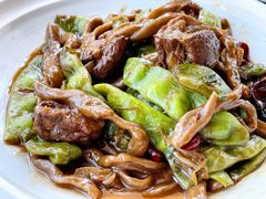 排骨豆角沾卷子-好嫂子酱猪手•农家菜(学院南路店)
