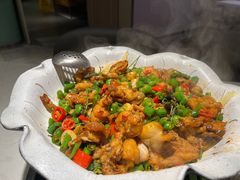 青椒紫苏牛蛙-蛙蛙叫·干锅年代(钻石广场店)