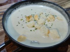 奶油蘑菇汤-MI WU FACTORY米屋美食工厂餐厅(绿地店)