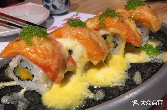 金井日本料理雪蟹焗寿司卷图片 - 第8张