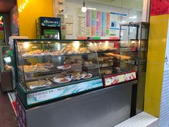 面包甜点陈列柜-芬芳甜品(同福路店)