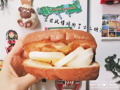 古巴风情鸡肉芝士三明治-星巴克(北京中关村南大街店)