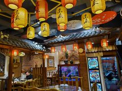 大堂-东来菜馆•手抓海鲜家常菜•海鲜锅贴(鸽子窝店)