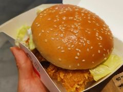香辣鸡腿堡单人餐兑换券-肯德基(徐州环球港店)