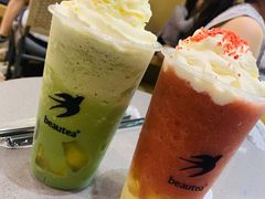 红莓乳酪鲜冰旋-BeauTea水仙(coco park店)