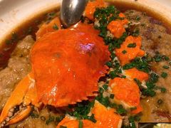 梭子蟹蒸肉饼-玫瑰厅上海菜(兴国路店)