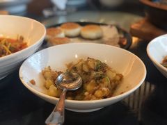 土豆炒茄泥-柴门头啖汤·经典川菜·慢火汤品(锦城万达店)