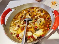 江鱼做水煮鱼-渝信川菜(工体店)