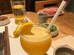 现榨橙汁-巴奴毛肚火锅概念餐厅