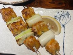 鸟鹏家鸡腿肉加葱-鸟鹏烧鸟居酒屋(熙龙湾店)