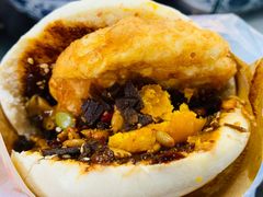 蛋菜夹馍-老马家马蓉蛋菜夹馍·腊牛肉夹馍(回民街店)