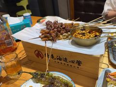 -特色油边心管烤串