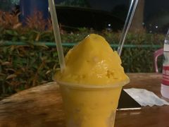 黄皮芒果炒冰-啊溜烧烤·炭火传承(南澳店)