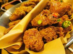 炸鸡翅一半一半-富乐满韩国正宗炸鸡韩国料理(虹泉路店)