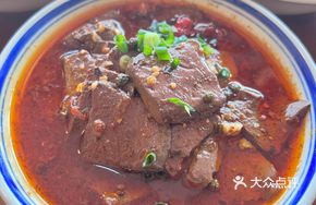 Blood Sausage with Spicy Sauce