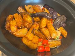 青椒土豆茄子-听香·678茶铺(猛追湾店)