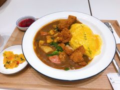 炸鸡块咖喱蛋包饭-池奈·咖喱蛋包饭(熙地港店)