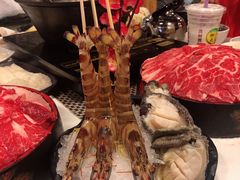 -鲜入围煮花胶鸡海鲜火锅