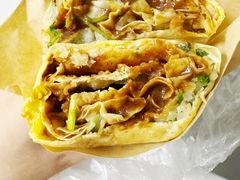-正宗杂粮煎饼香软鸡蛋饼