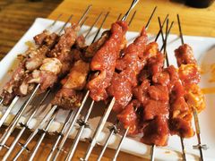 秘制羊肉-悦屋老板娘的烤肉店(紫薇田园店)