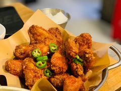 炸鸡翅原味拼甜辣-富乐满韩国正宗炸鸡韩国料理(虹泉路店)