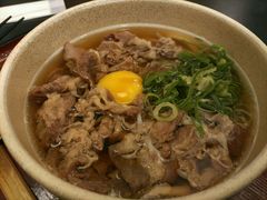 牛肉乌冬面-杵屋(京都ポルタ店)