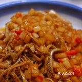 长沙鲁哥饭店 茄子咸蛋黄和酸萝卜牛百叶必点！