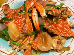姜葱炒蟹-桥东喜碧海鲜街(水东街店)