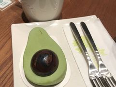 绿色星丸子蛋糕-星巴克(迪士尼小镇店)