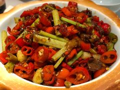 小炒黄牛肉-荷庭·精致湘菜(华强北九方店)