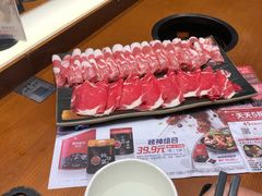 牛羊肉拼盘-呷哺呷哺 黄金牧场 (欢乐谷店)